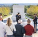 Jack Eaton, the Oldest Living Tomb Guard Sentinel at 100 years old, visits the Tomb of the Unknown Soldier at ANC