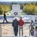 Jack Eaton, the Oldest Living Tomb Guard Sentinel at 100 years old, visits the Tomb of the Unknown Soldier at ANC