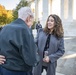 Jack Eaton, the Oldest Living Tomb Guard Sentinel at 100 years old, visits the Tomb of the Unknown Soldier at ANC