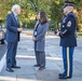 Jack Eaton, the Oldest Living Tomb Guard Sentinel at 100 years old, visits the Tomb of the Unknown Soldier at ANC