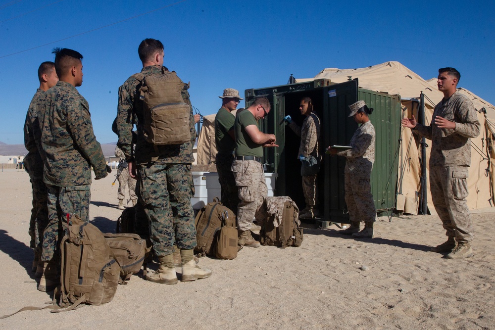 8th ESB installs shower and laundry facilities in support of MWX