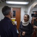 Portuguese Navy Cmdr. Monteiro DaSilva Conducts a Media Interview