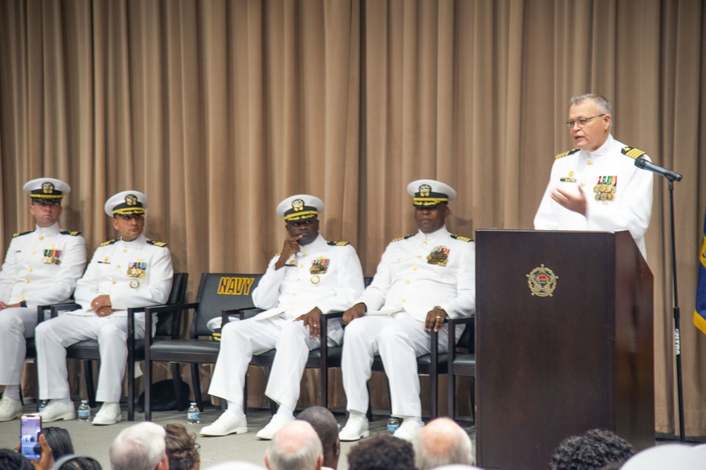 Navy Recruiting District Dallas Change of Command