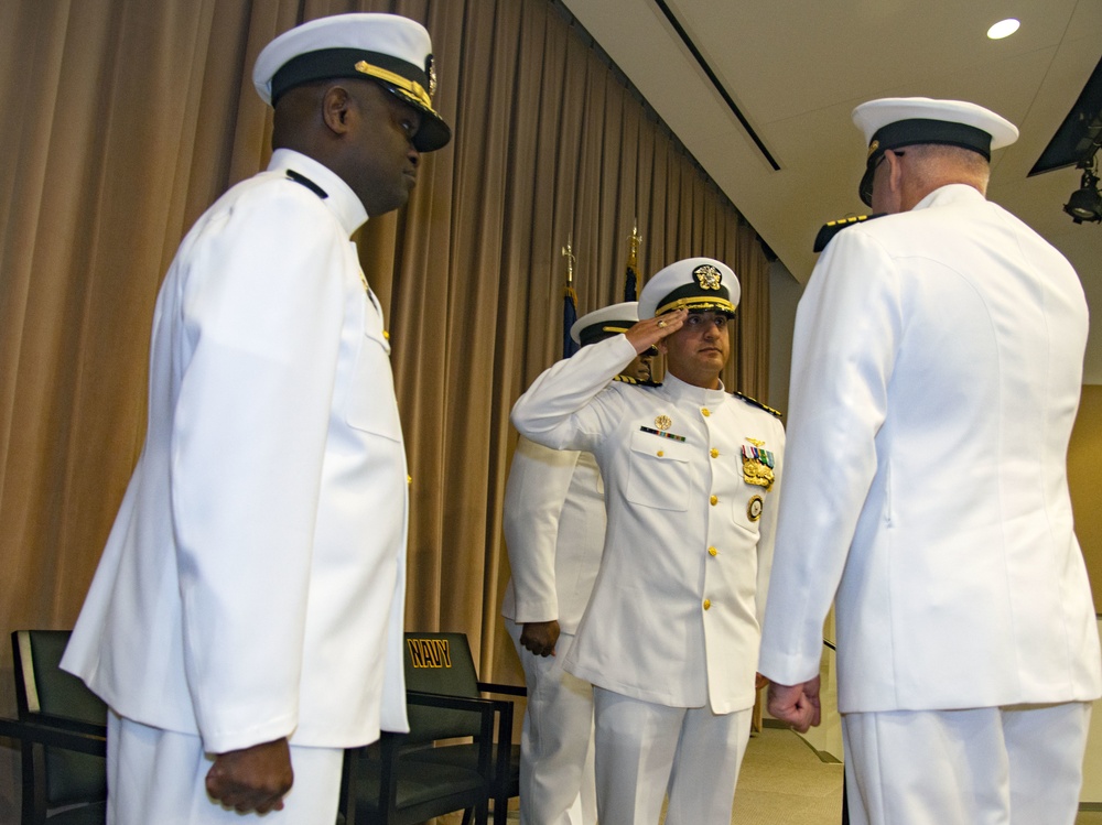 Navy Recruiting District Dallas Change of Command