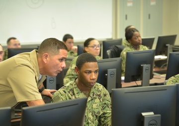 U.S. Sixth Fleet CMC Tours TSC, SWOSU and CSCSU Great Lakes