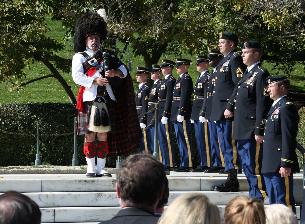 John F. Kennedy Wreath Laying Ceremony