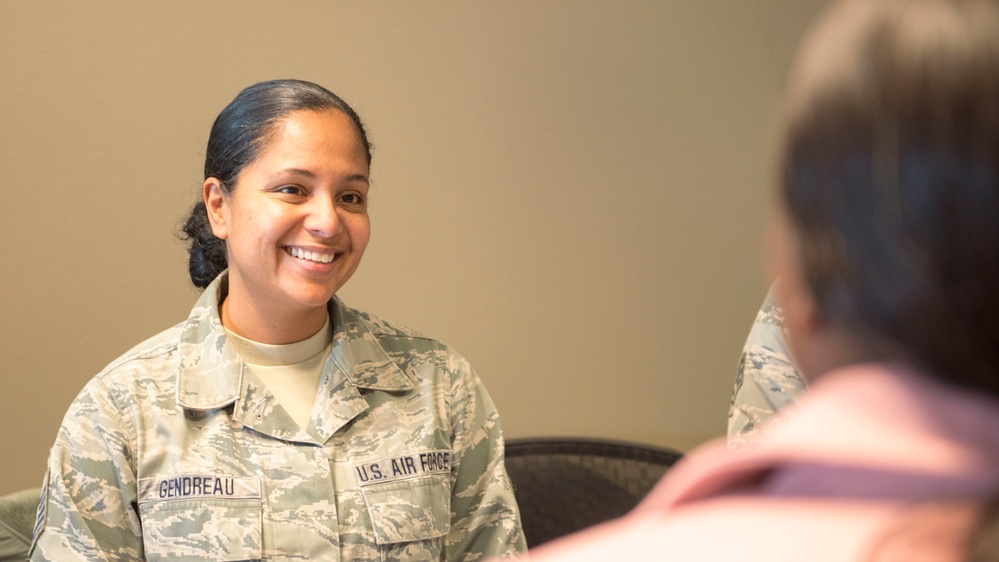 Airmen attend Business, Engineering &amp; Technologies Job Fair at UMass Dartmouth