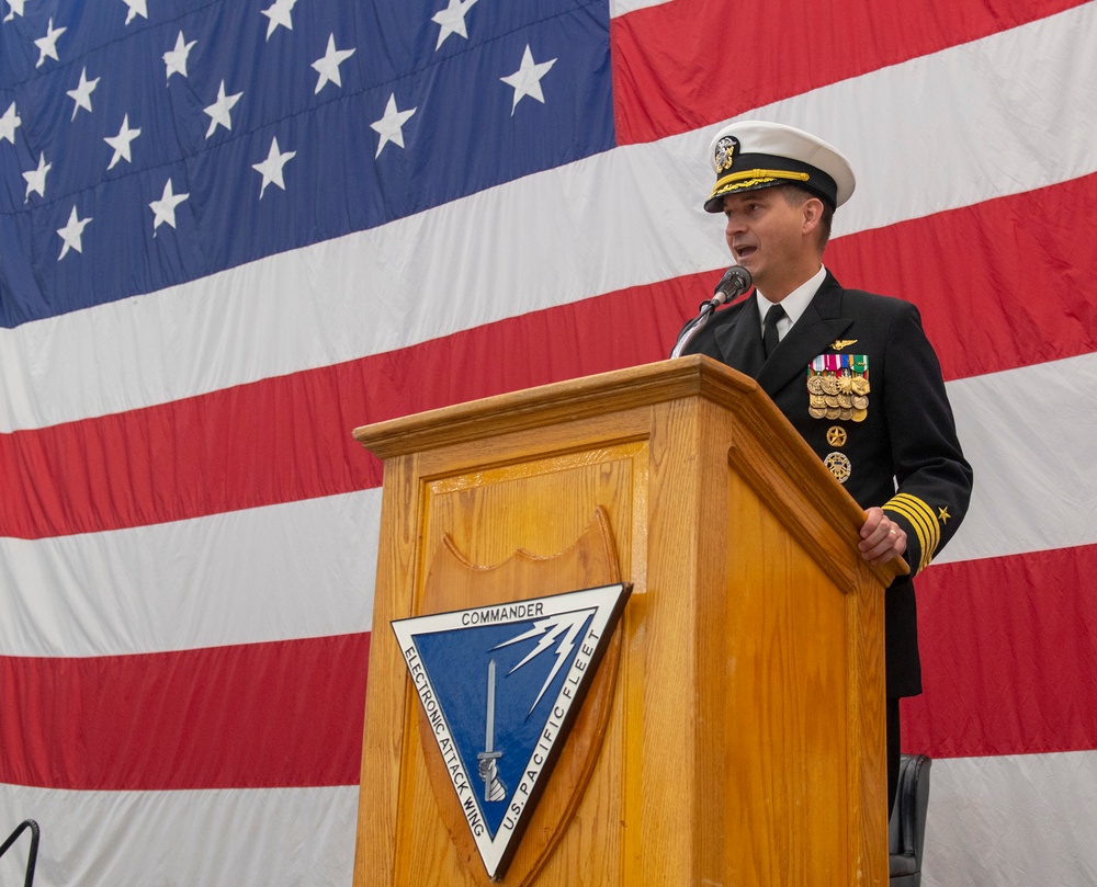 COMVAQWINGPAC Conducts Change of Command Ceremony