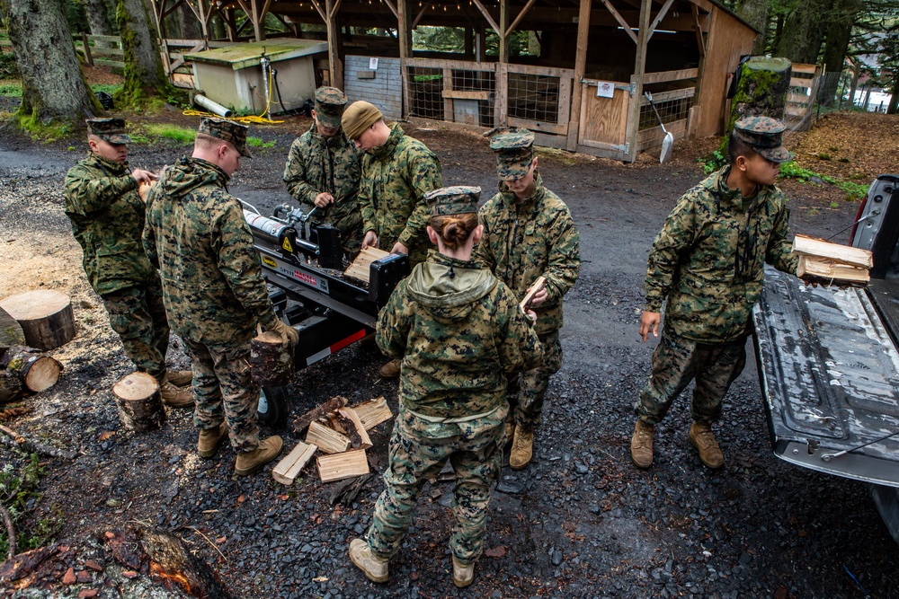 U.S. Marines and Sailors Lend a Hand in Kodiak, Alaska