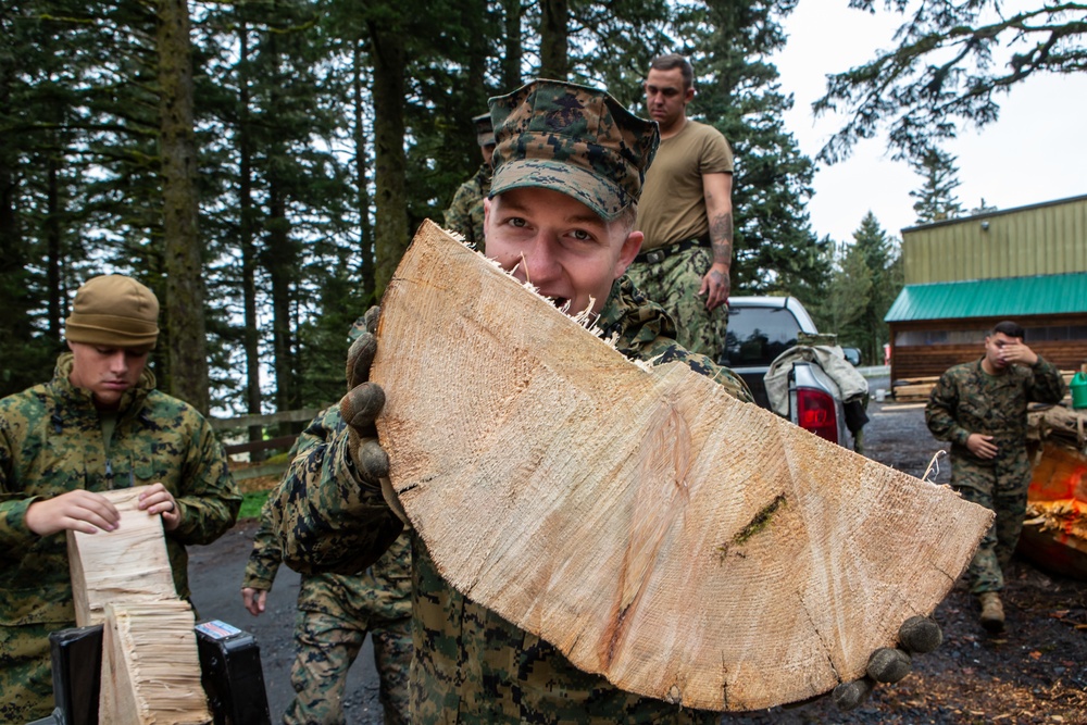 U.S. Marines and Sailors Lend a Hand in Kodiak, Alaska