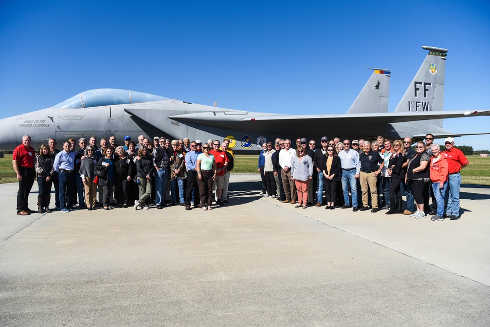 The past meets the present: 1 FW hosts reunion tour