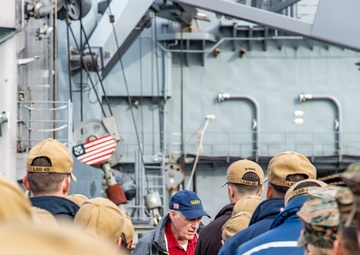 Secretary of the Navy Addresses U.S. Marines and Sailors