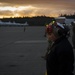 VP-46 Sailors walk flight line for FOD