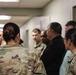 Sgt. Major of the Army Micheal A. Grinston visits 1st Theater Sustainment Command barracks