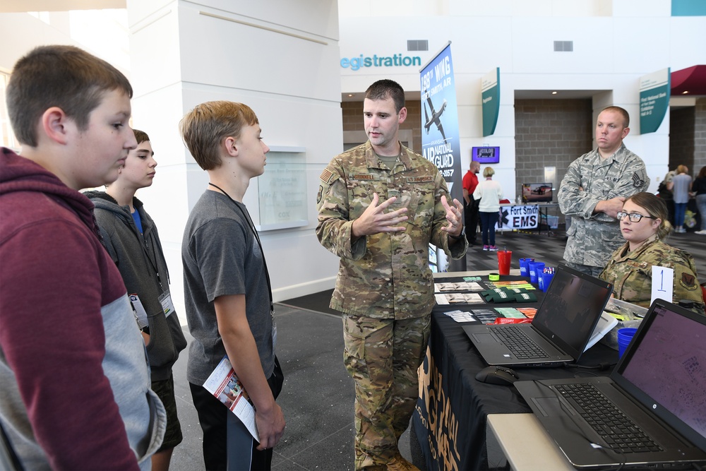 188th Airmen support ICan Career Expo
