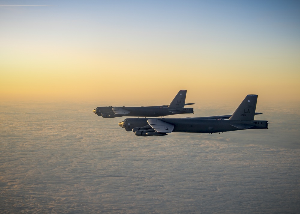 B-52s over the Baltic Sea