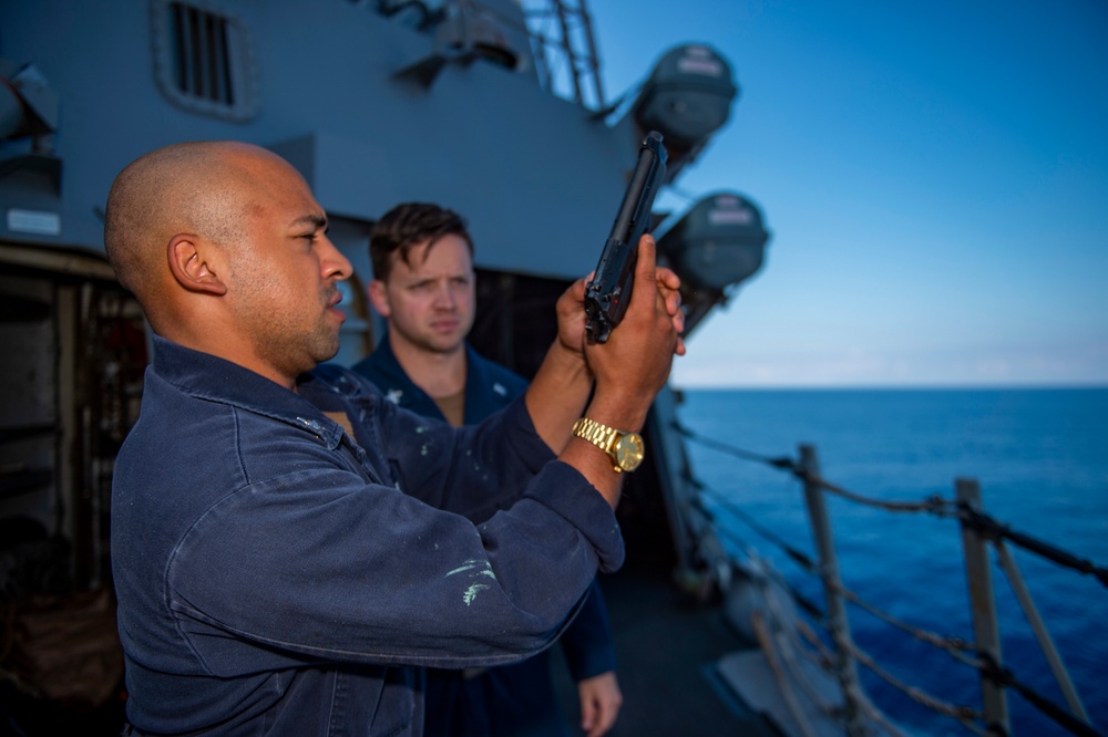 USS Bainbridge Deployment