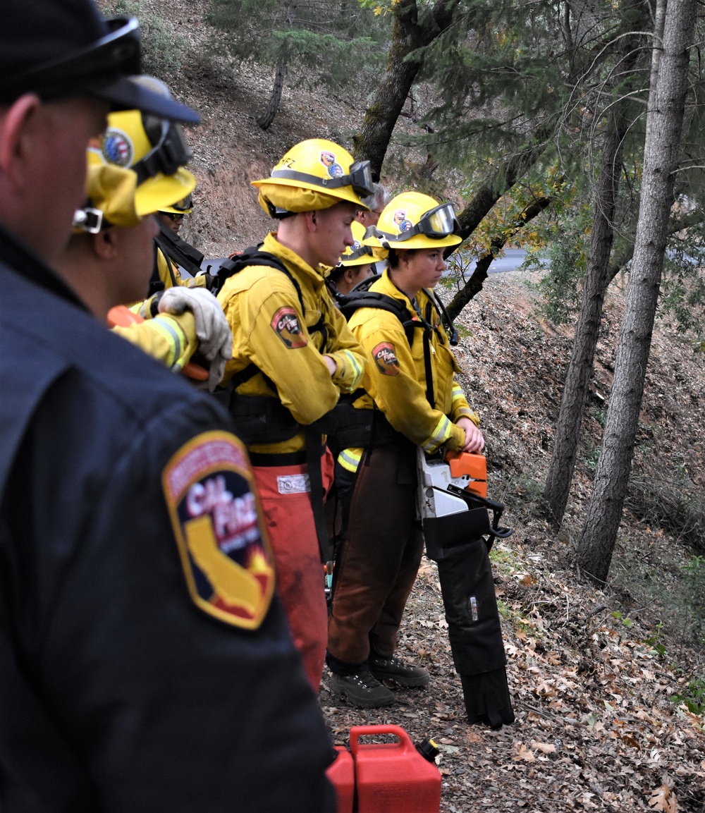 JTF Rattlesnake’s Auburn hand crews clear hillside of potential fire fuels