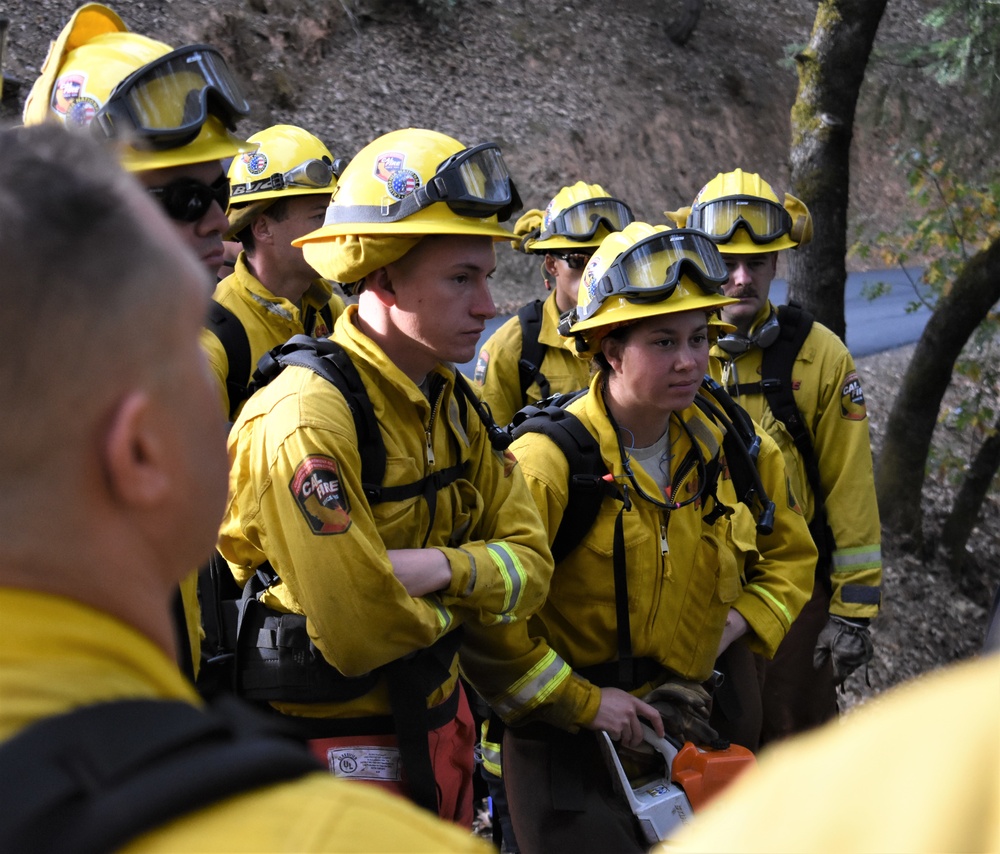 JTF Rattlesnake’s Auburn hand crews clear hillside of potential fire fuels