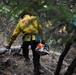 JTF Rattlesnake’s Auburn hand crews clear hillside of potential fire fuels