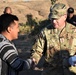 Chief Master Sgt. James visits JTF Rattlesnake in Fresno
