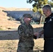 Chief Master Sgt. James visits JTF Rattlesnake in Fresno
