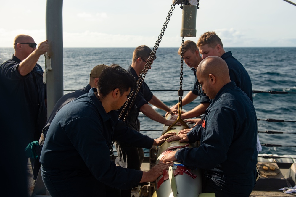 Surface Vessel Torpedo Tube (SVTT) maintenance