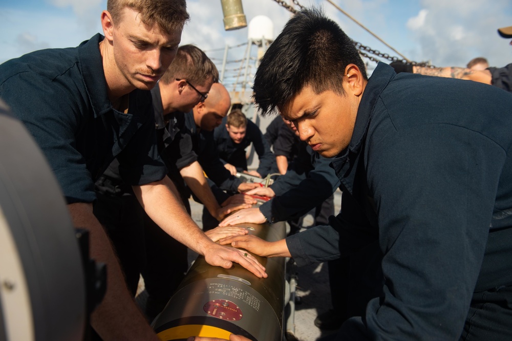 Surface Vessel Torpedo Tube (SVTT) maintenance