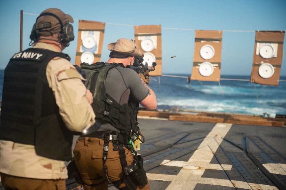 VBSS Training aboard USS Farragut