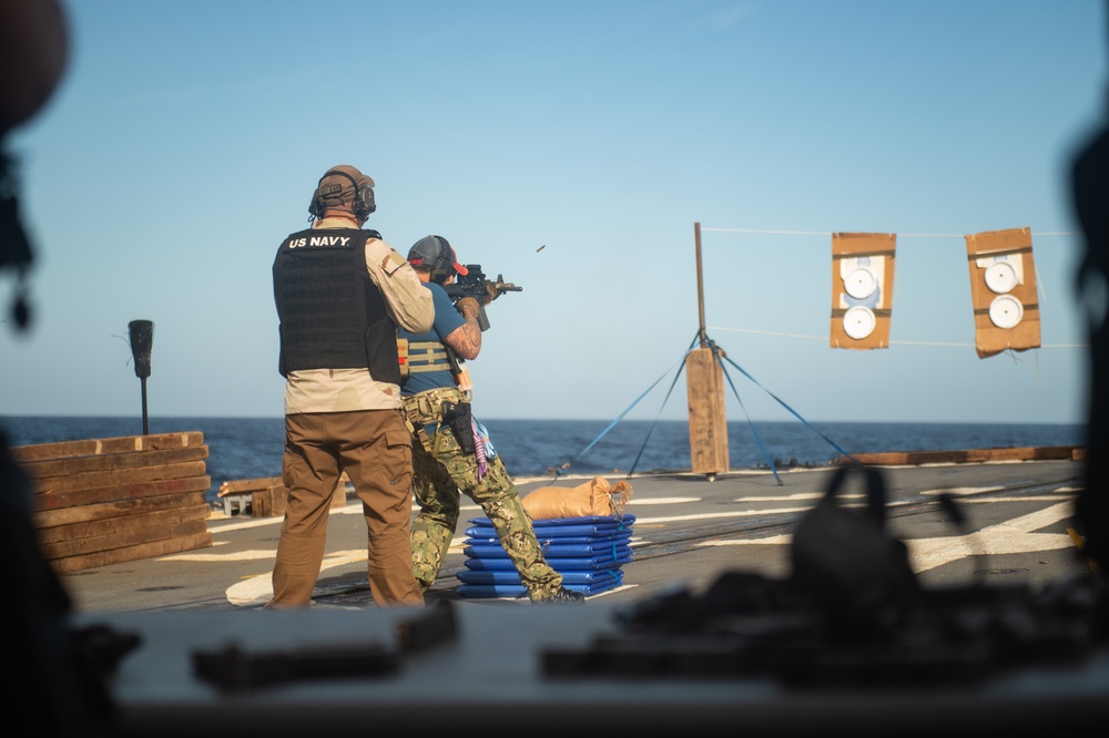 VBSS Training aboard USS Farragut