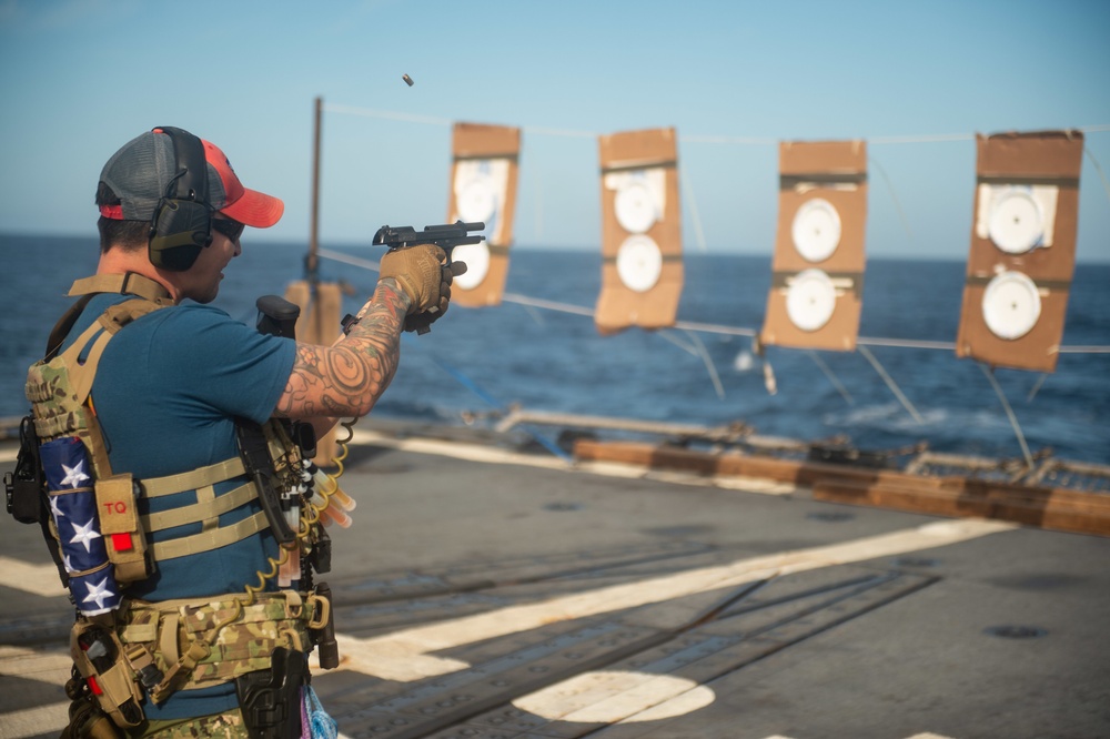 VBSS Training aboard USS Farragut