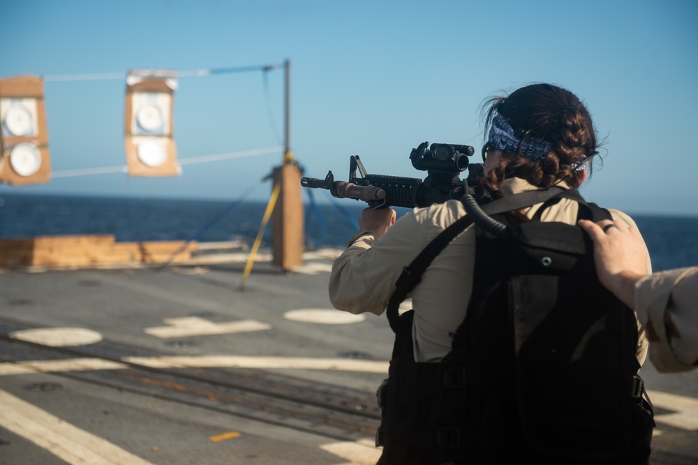 VBSS Training aboard USS Farragut