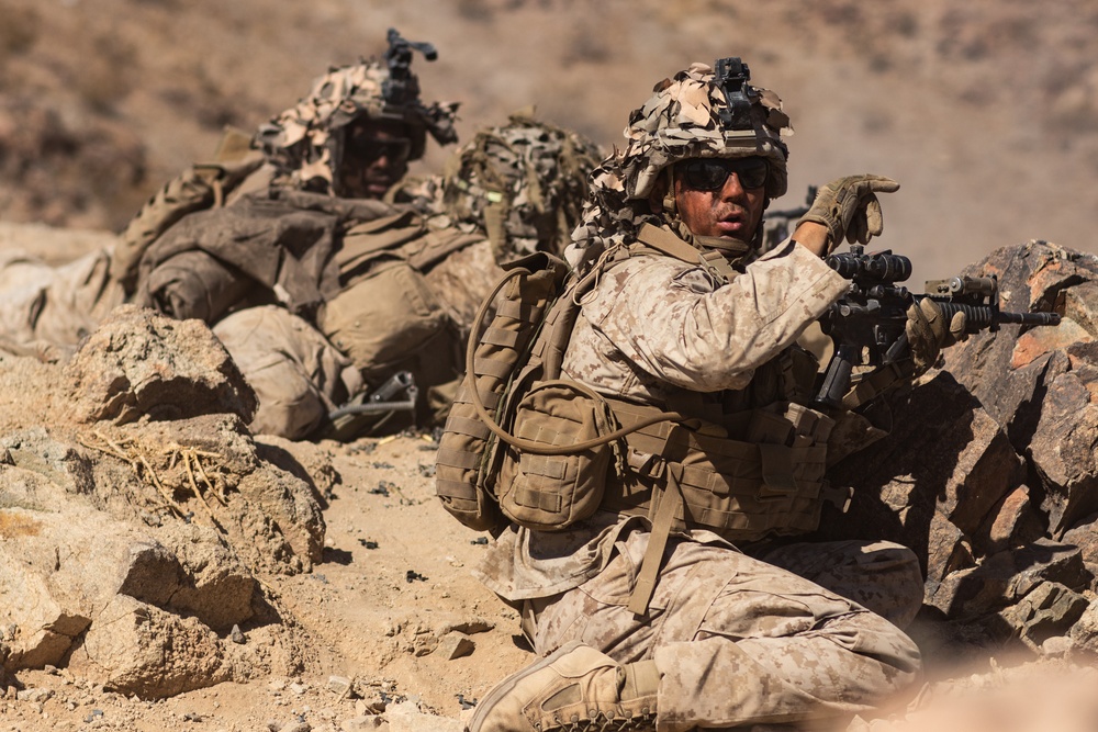 6th Marine Regiment trains at the Combat Center