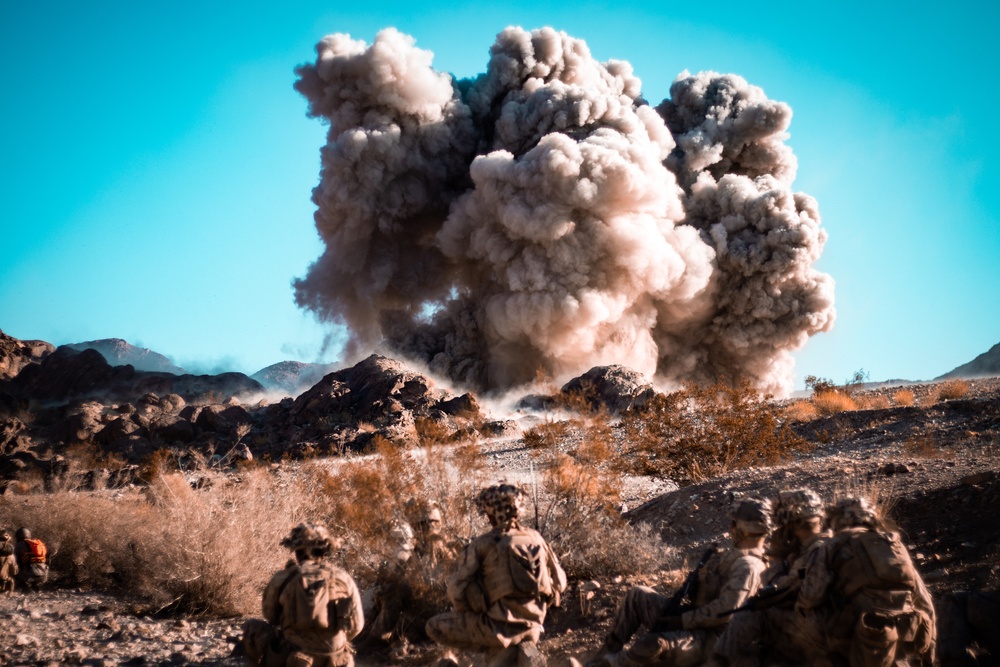 6th Marine Regiment trains at the Combat Center