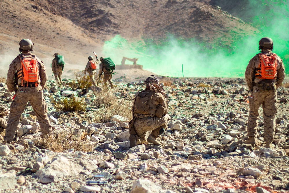 6th Marine Regiment trains at the Combat Center