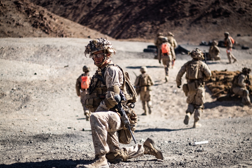 6th Marine Regiment trains at the Combat Center