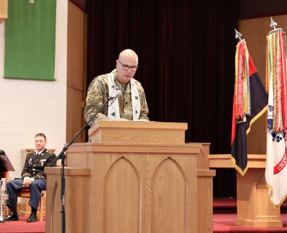 4ID Welcomes New ‘Ivy’ Chaplain