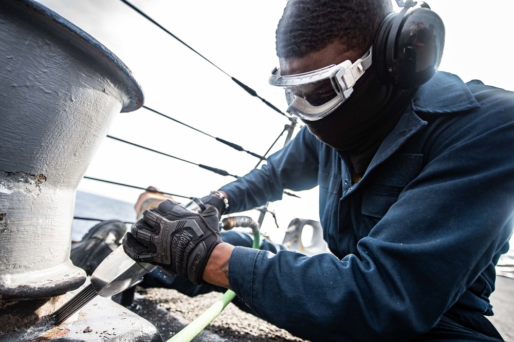 Preservation aboard USS Farragut
