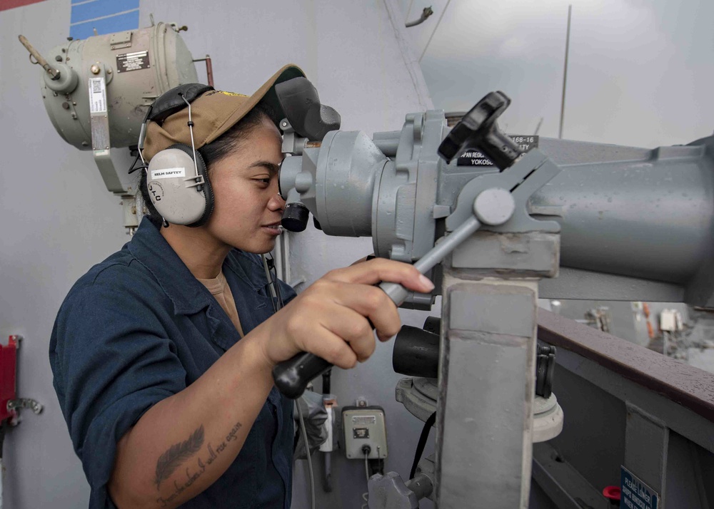 USS McCampbell All-Female Sea and Anchor