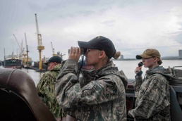 USS McCampbell All-Female Sea and Anchor