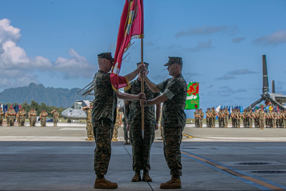 VMM-363: Change of Command