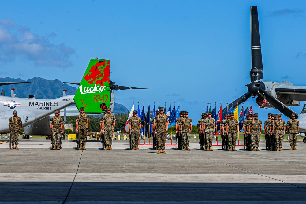 VMM-363: Change of Command