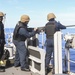 USS Germantown (LSD 42) .50-cailber machine gun shoot
