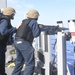 USS Germantown (LSD 42) .50-cailber machine gun shoot