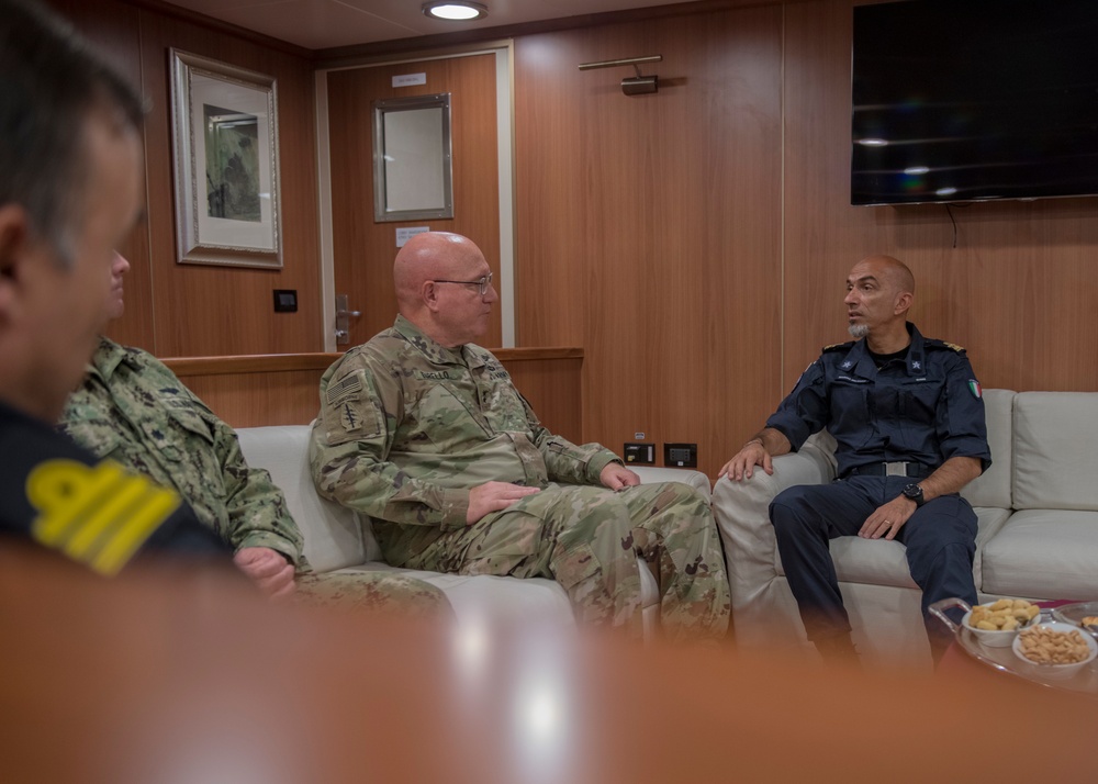 CJTF-HOA Commanding General visits Operation Atalanta