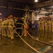 191024-N-TE695-0008 NEWPORT, R.I. (Oct. 24, 2019) -- Navy Officer Candidate School class conducts firefighting training