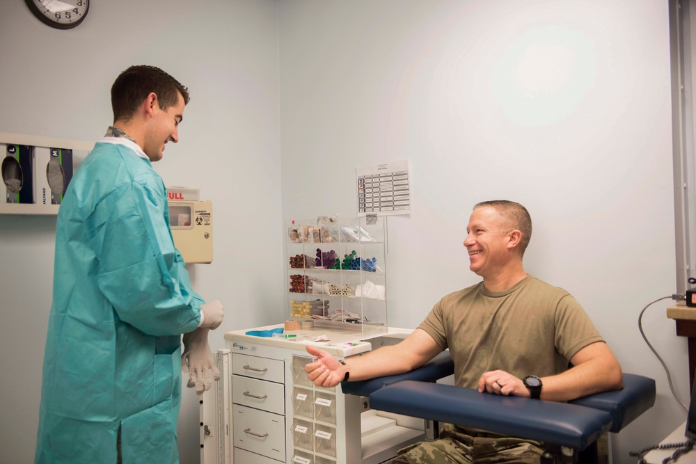 39th MDSS Airmen draw blood to save lives