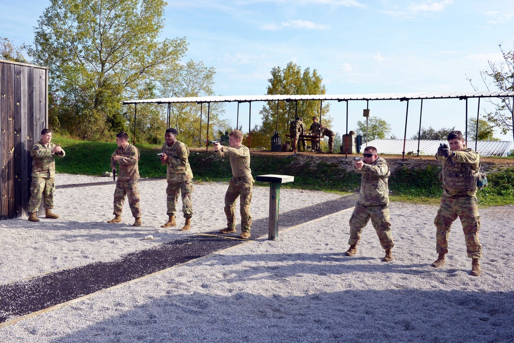 Marksmanship training at Cao Malnisio, Italy Oct. 24, 2019
