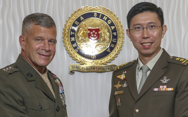 Commander, U.S. Marine Corps Forces, Pacific engagements Singapore