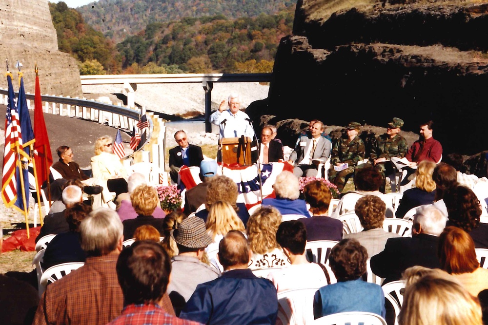 Harlan Flood Control Project dedicated 20 years ago